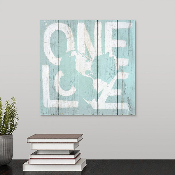 "Faux Wood Series // One Love"