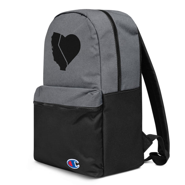 California Love Logo // Embroidered Champion Backpack