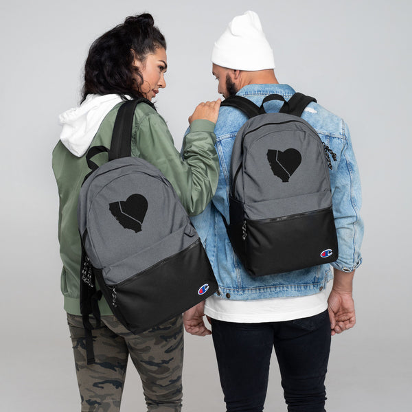 California Love Logo // Embroidered Champion Backpack