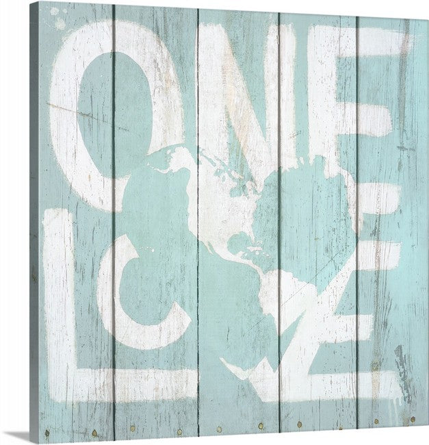 "Faux Wood Series // One Love"