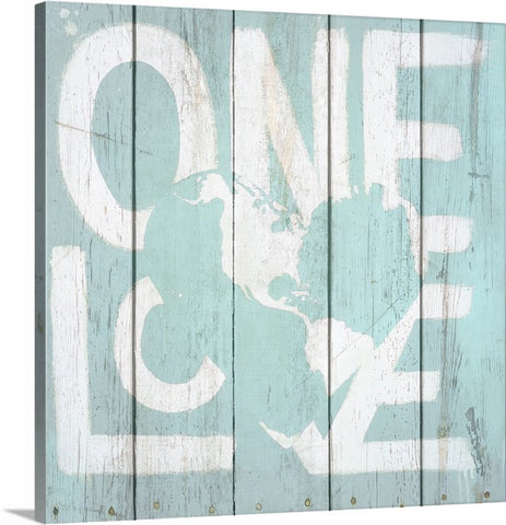 "Faux Wood Series // One Love"