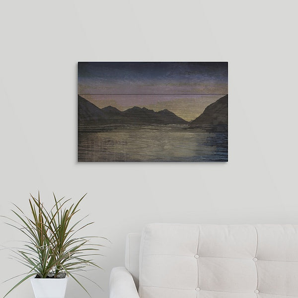 "Faux Wood Series // Mountain Lake"