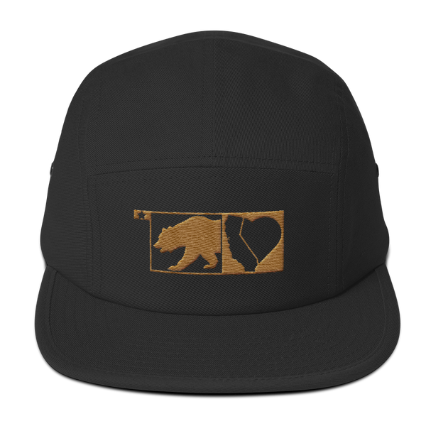 Golden Bear // Five Panel Camper Hat