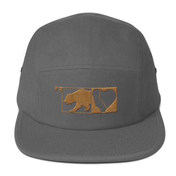 Golden Bear // Five Panel Camper Hat