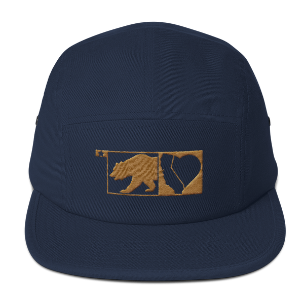 Golden Bear // Five Panel Camper Hat