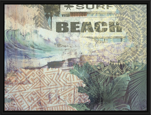 "Collage Series // Surf Beach"