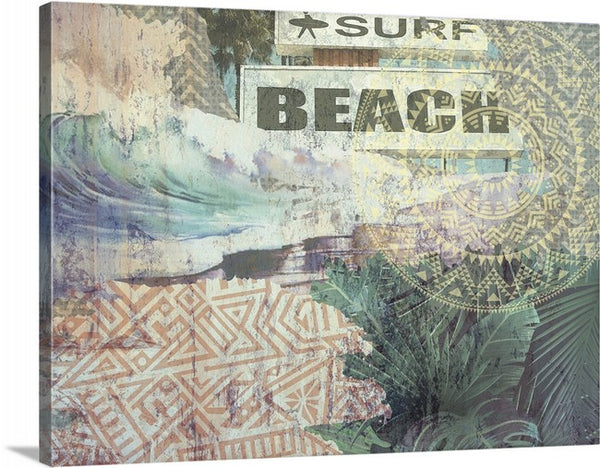 "Collage Series // Surf Beach"